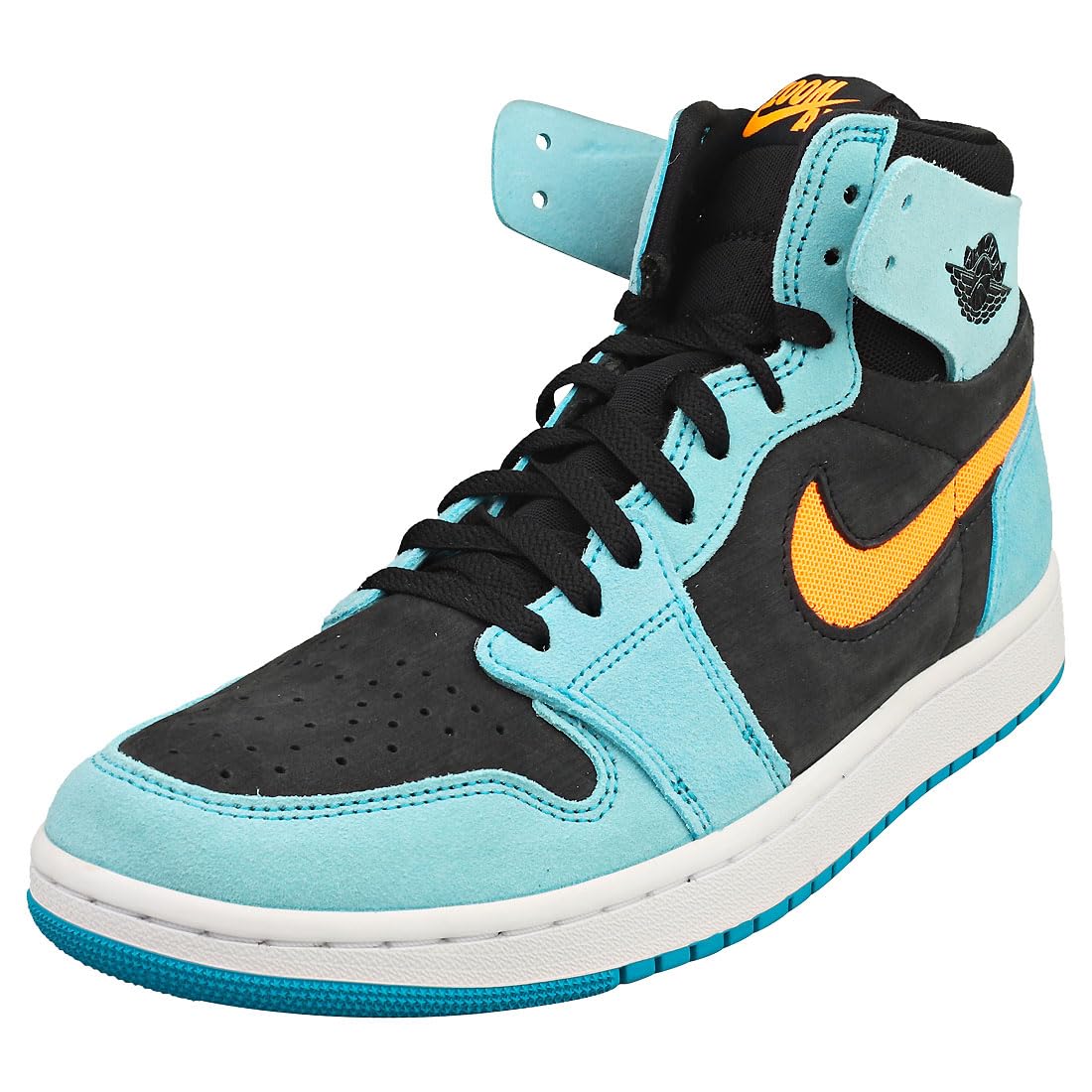 Nike Air Jordan 1 High Zoom Air CMFT Sneakers - White Daybreak Tropical Twist Colorway - Comfortable Basketball Shoes for Men & Women - Perfect for Streetwear, Casual Outfits & Sneaker Collectors