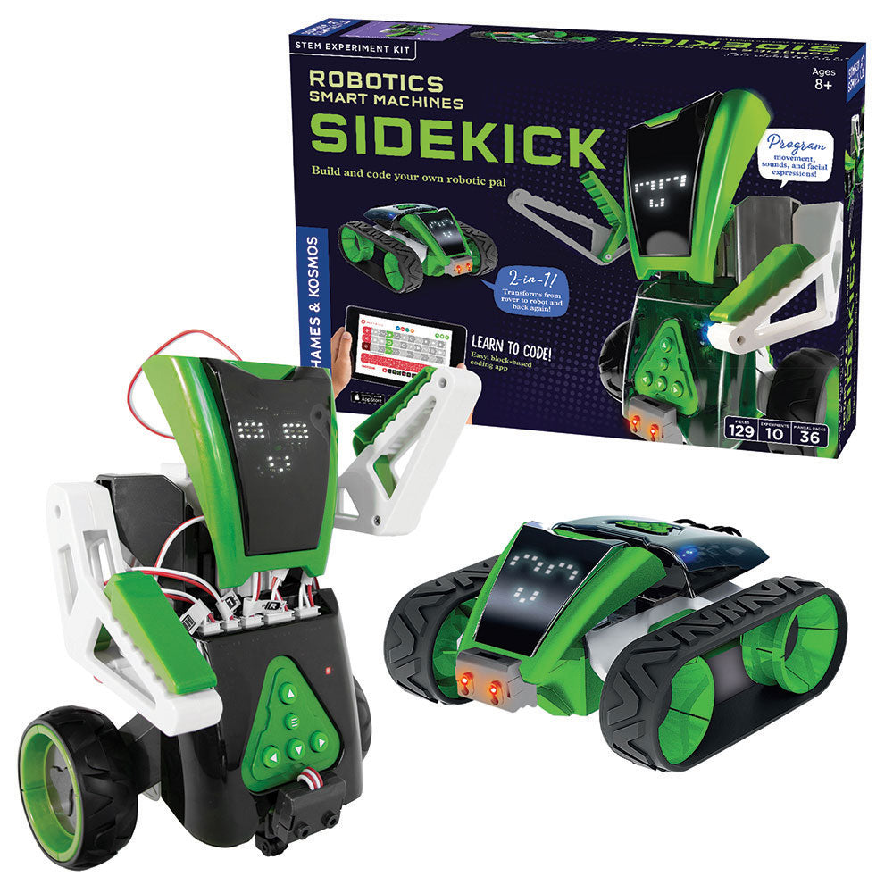 Smart Robotics Machines & Sidekick - Advanced AI Technology for Home Automation, Education & STEM Learning - Perfect for DIY Projects & Tech Enthusiasts
