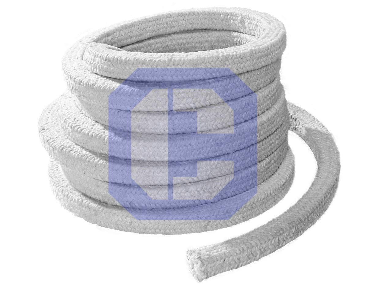 High-Temperature Ceramic Fiber Rope Seal - 1/2