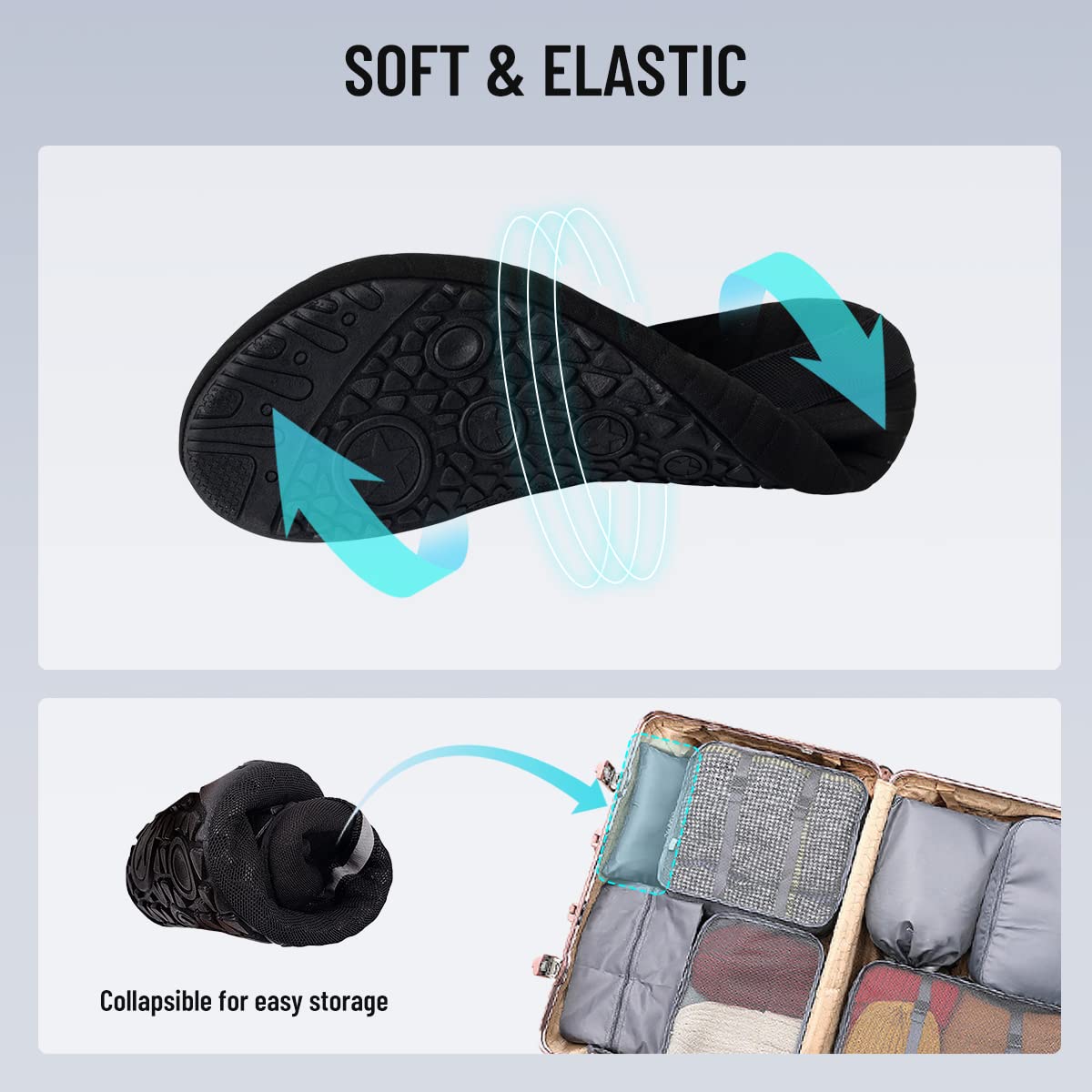 **Men's & Women's Quick-Dry Water Shoes - Barefoot Beach Pool Shoes for Surfing, Swimming, Yoga & Water Sports | Ideal for Beach, Pool & Outdoor Activities**