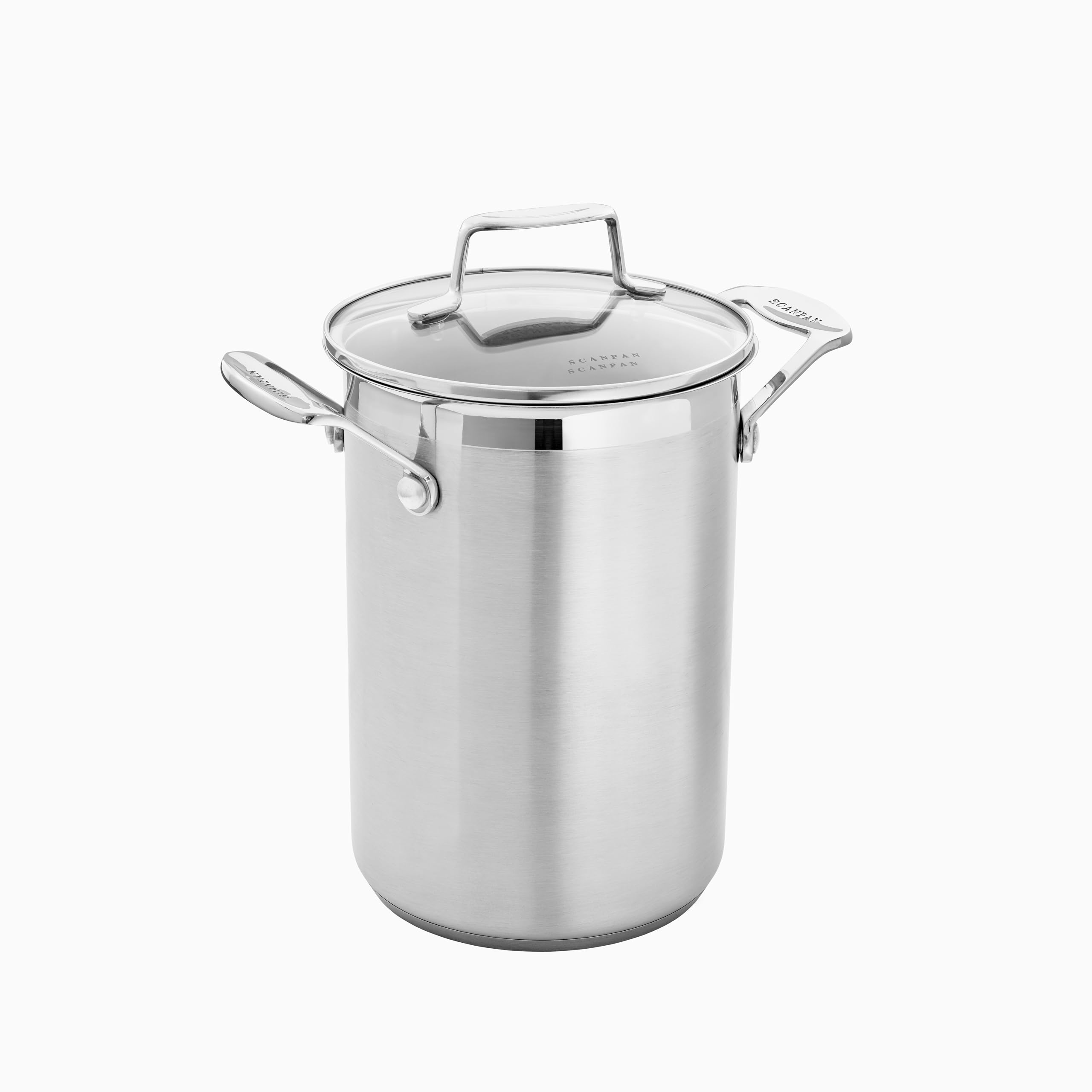 Scanpan Impact Asparagus Pot - Premium Stainless Steel Cookware for Steaming & Boiling Vegetables - Perfect for Asparagus, Broccoli & Artichokes - Ideal for Home Chefs & Healthy Cooking