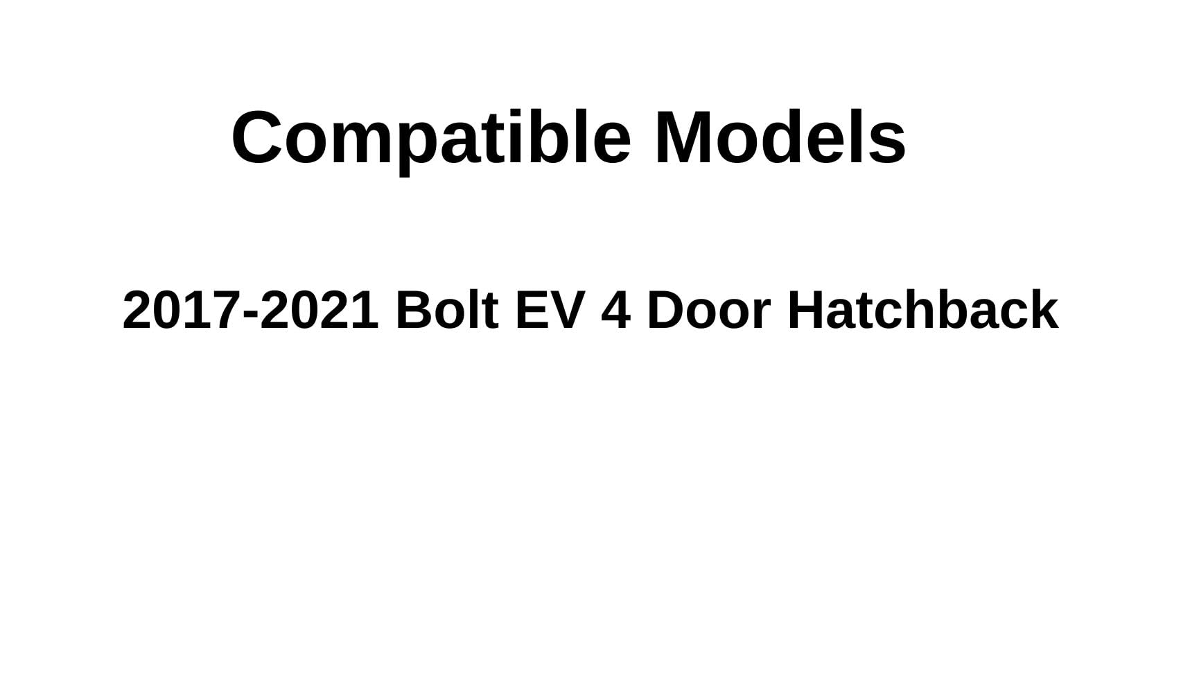 Replacement Back Window Glass for Chevrolet Bolt EV 2017-2021 Models - Perfect Fit Rear Windshield for Hatchback & Daily Commuting