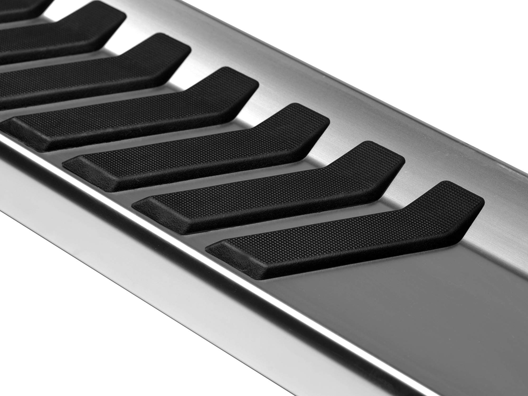 Armordillo USA 8703663 OE Style 6' Running Boards for 2009-2018 Dodge Ram 1500 & 2010-2018 RAM 2500/3500 Quad Cab - Silver | Durable Side Steps for Off-Roading & Daily Use