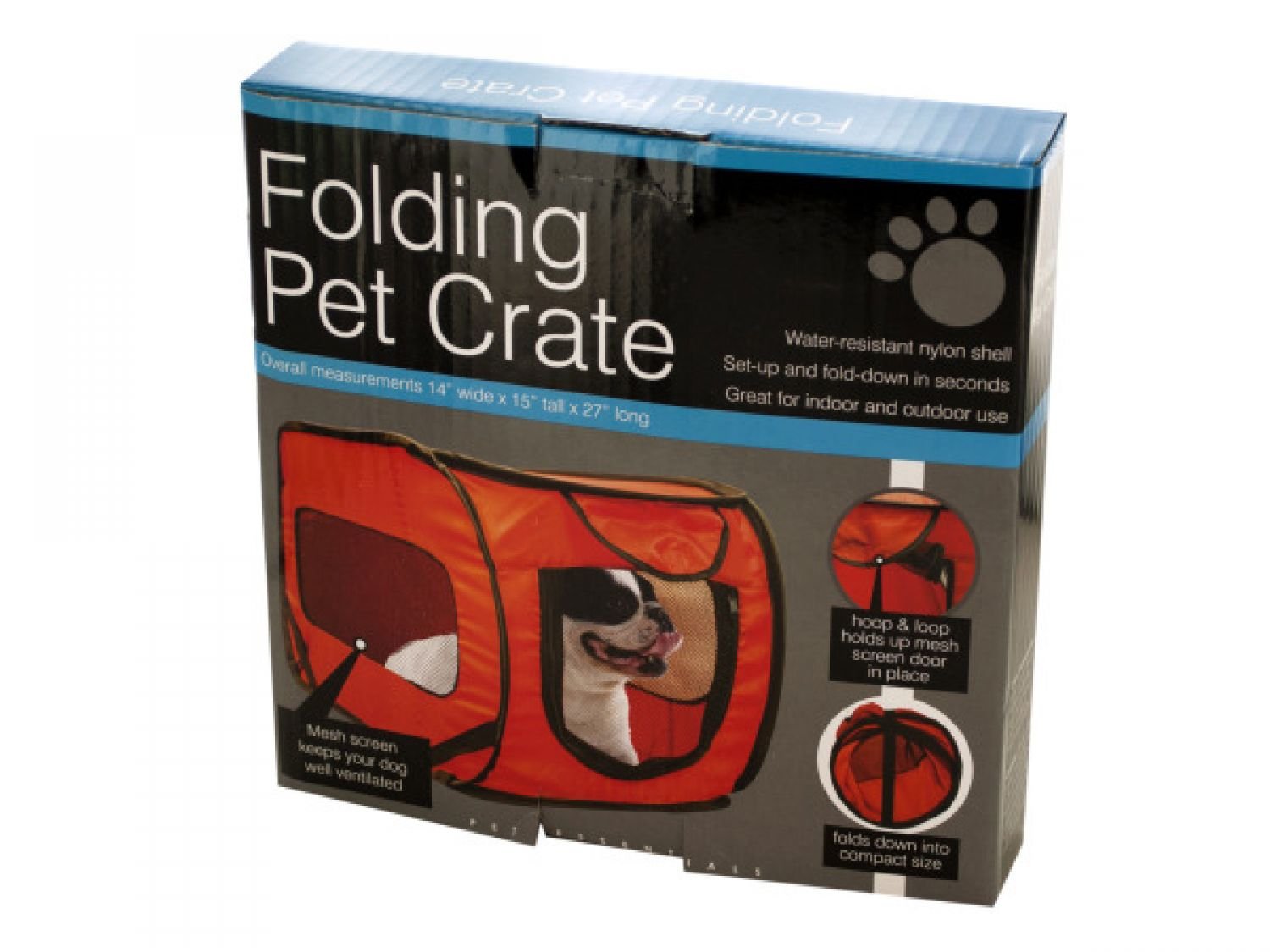 Wholesale Folding Pet Crate - Portable Dog & Cat Cage for Travel, Home & Outdoor Use | Durable Pet Supplies & Furniture for Training, Camping & Vet Visits