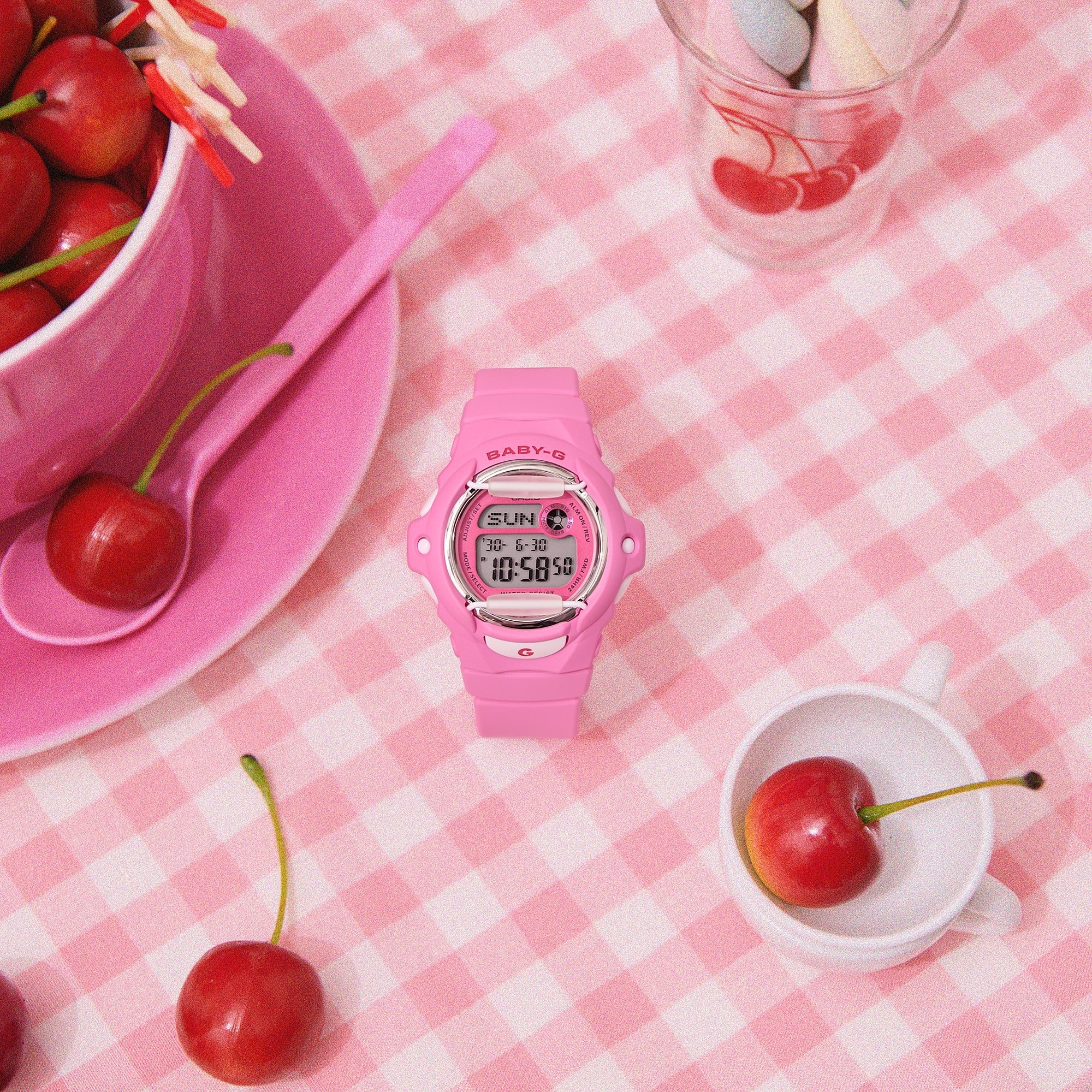 CASIO BABY G BG-169CH-7 Digital Watch for Women - Shock Resistant, Water Resistant, LED Backlight - Perfect for Sports, Outdoor Activities & Daily Wear