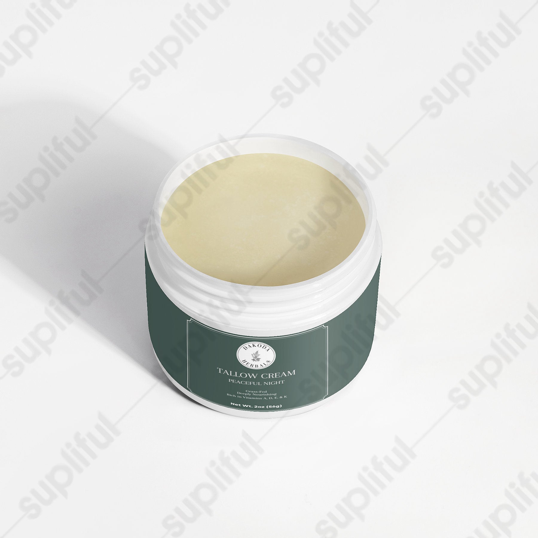 Organic Tallow Cream for Deep Moisturizing - Night Repair & Anti-Aging Skincare - Perfect for Dry Skin & Eczema Relief - Ideal for Nighttime Routine & Relaxation