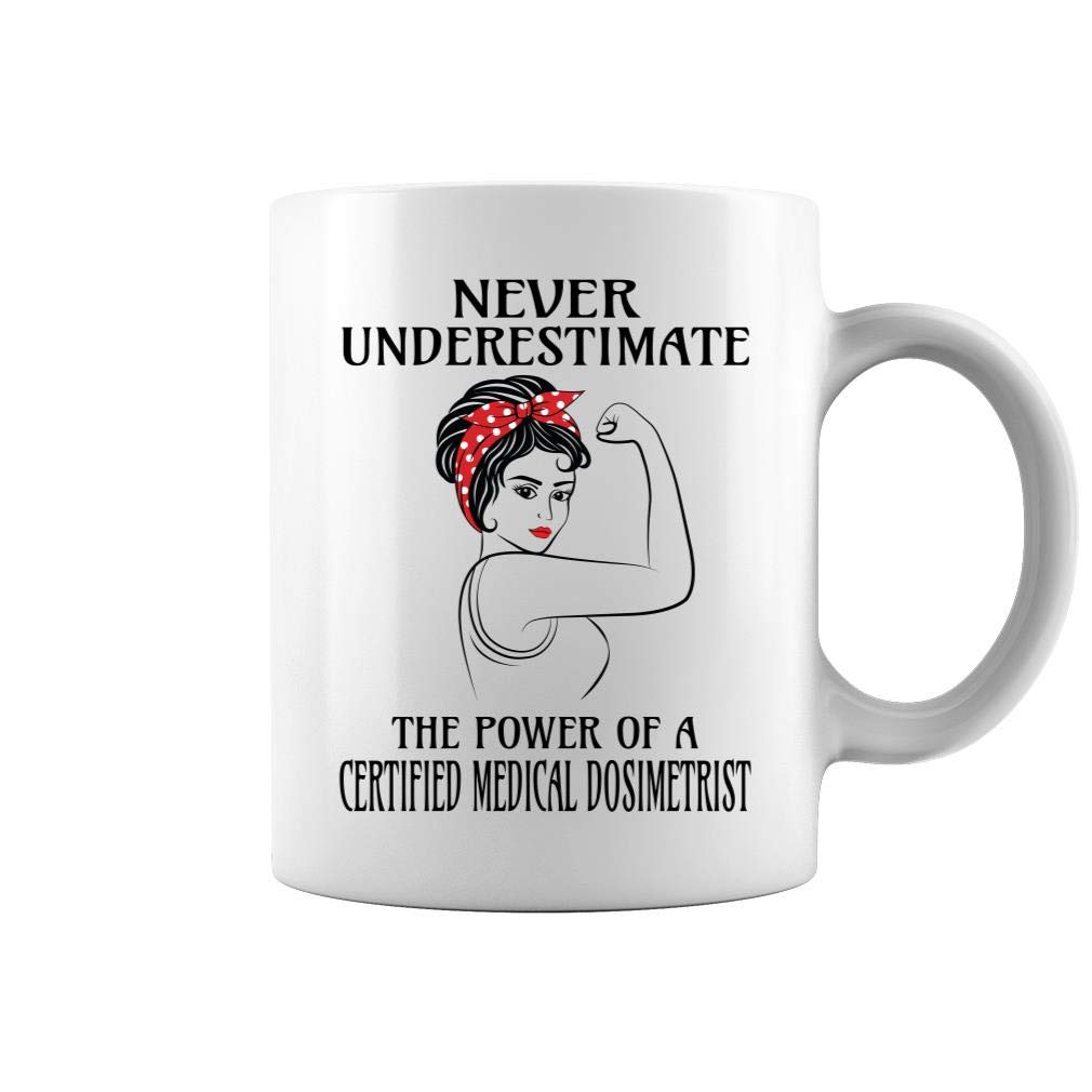Certified Medical Dosimetrist Gifts - Inspirational Two-Sided Printed Mug for Radiation Therapists - Perfect for Clinics, Hospitals & Medical Professionals