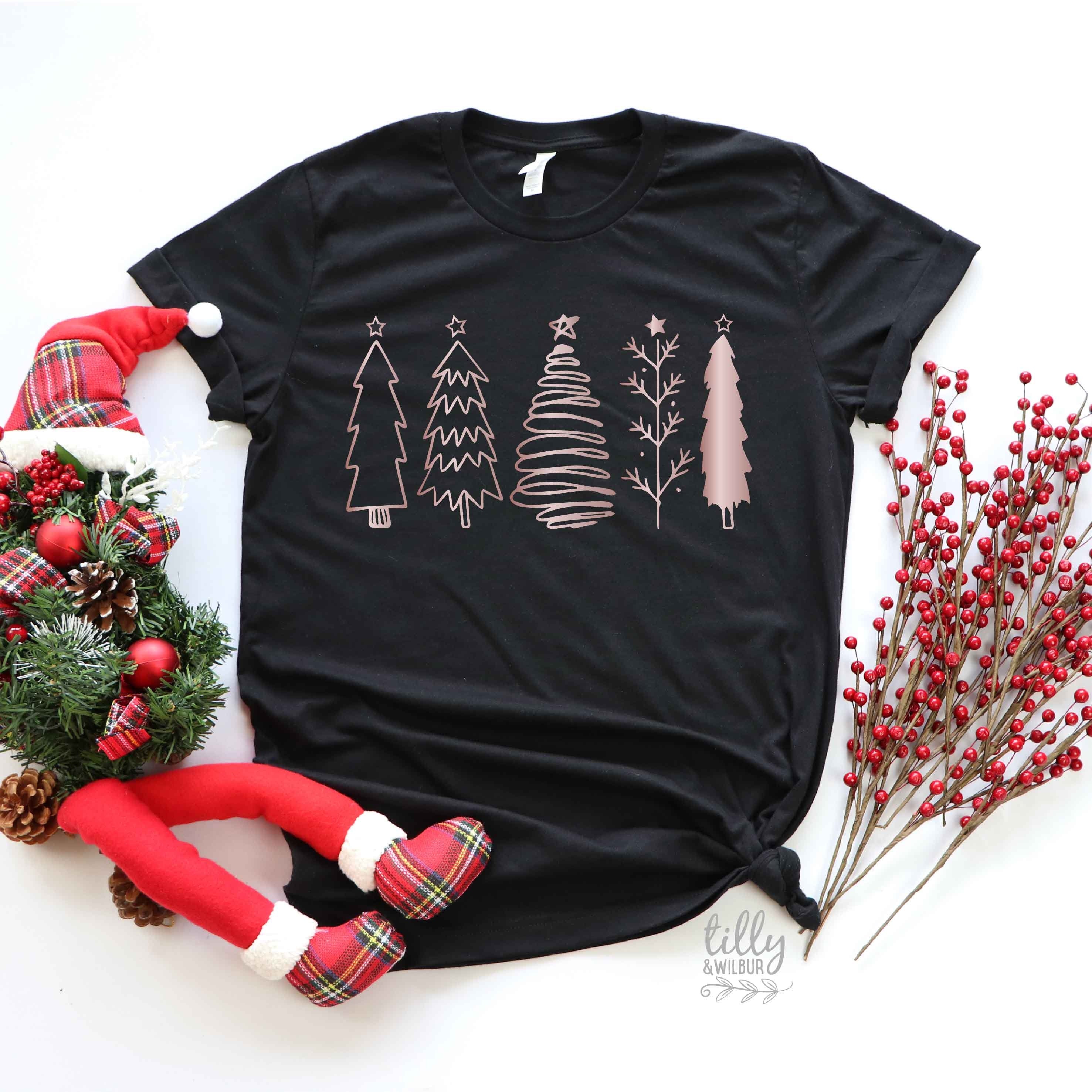 Rose Gold Christmas Tree - Elegant Holiday Decor for Home, Office & Party | Multiple Colors Available