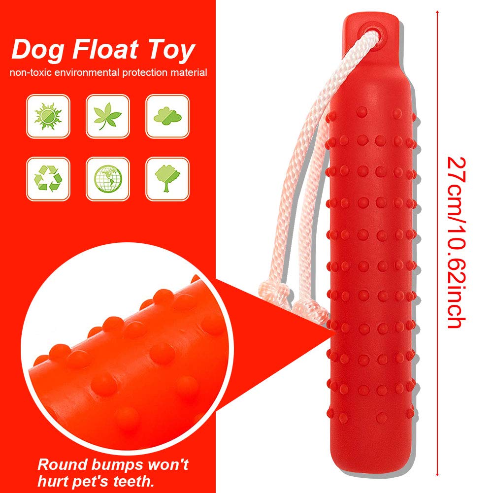 **Dog Float Toy for Training - Durable Retrieving Bumpers for Small, Medium & Large Dogs - Interactive Pool & Water Play Toy for Retrievers & Swimming Dogs**    *(Perfect for Fetch Games, Swimming Practice & Outdoor Water Fun with Your Pet!)*
