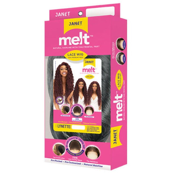 Janet Collection Melt Lynette 13x6 Lace Front Wig – Natural Look for Everyday Wear & Special Occasions