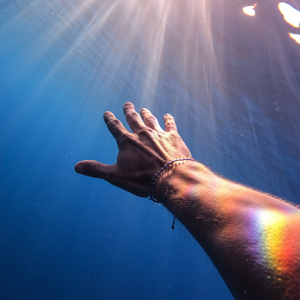 4ocean Signature Bracelet - Eco-Friendly Recycled Ocean Plastic Bracelet for Men & Women | Support Ocean Cleanup, Perfect for Beach Lovers & Environmental Activists