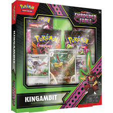 Pokemon Shrouded Fable Kingambit Collection Box - Exclusive Trading Cards & Collectibles for Pokemon TCG Players (Gaming, Battles, Gift for Fans)