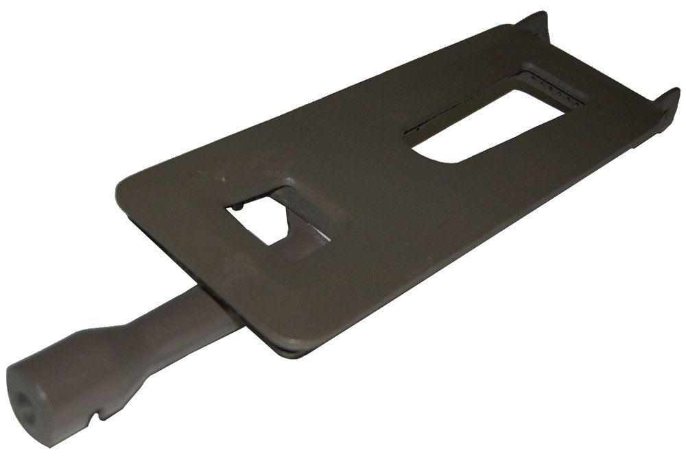 Rectangular Cast Iron Burner Replacement for Sam's Grills - Durable Gas Grill Burner for Outdoor Cooking, Backyard BBQs & Camping Trips
