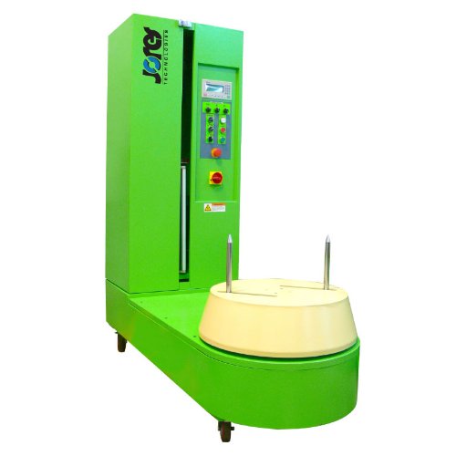 JORESTECH STR-500N Luggage Wrapping Machine - Automatic Plastic Film Wrapper for Suitcases & Bags - Perfect for Airports, Hotels & Travel Businesses