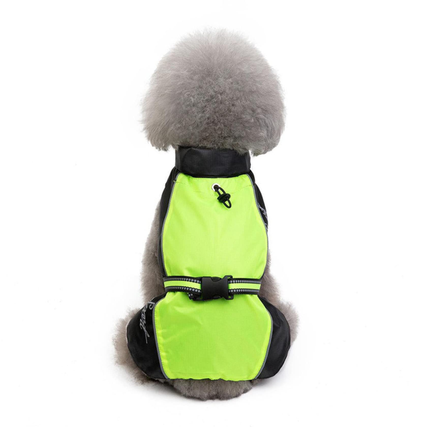 Waterproof Dog Raincoat - Breathable & Fashionable Pet Jumpsuit for Small, Medium & Large Dogs - Outdoor Rain Gear for Walking, Hiking & Playtime in Wet Weather