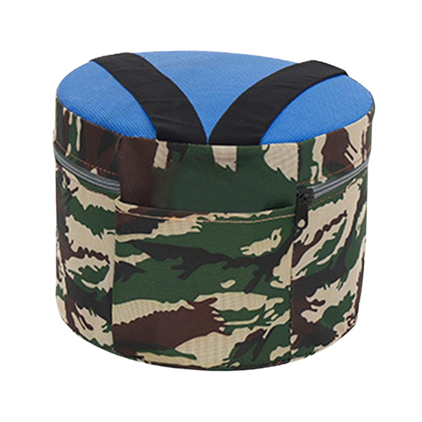Portable Garden Stool for Outdoor Activities - Lightweight Fishing & Camping Chair with 25cm Foam Cushion - Perfect for Gardening, Farming, Planting & Hiking - Durable Workseat for Comfortable Use in Backyard, Farm or Trail