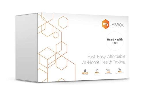 At Home Heart Health Test Kit - Cholesterol Level Test - CLIA Lab Certified for Accurate Results - Monitor Your Heart Health Easily at Home