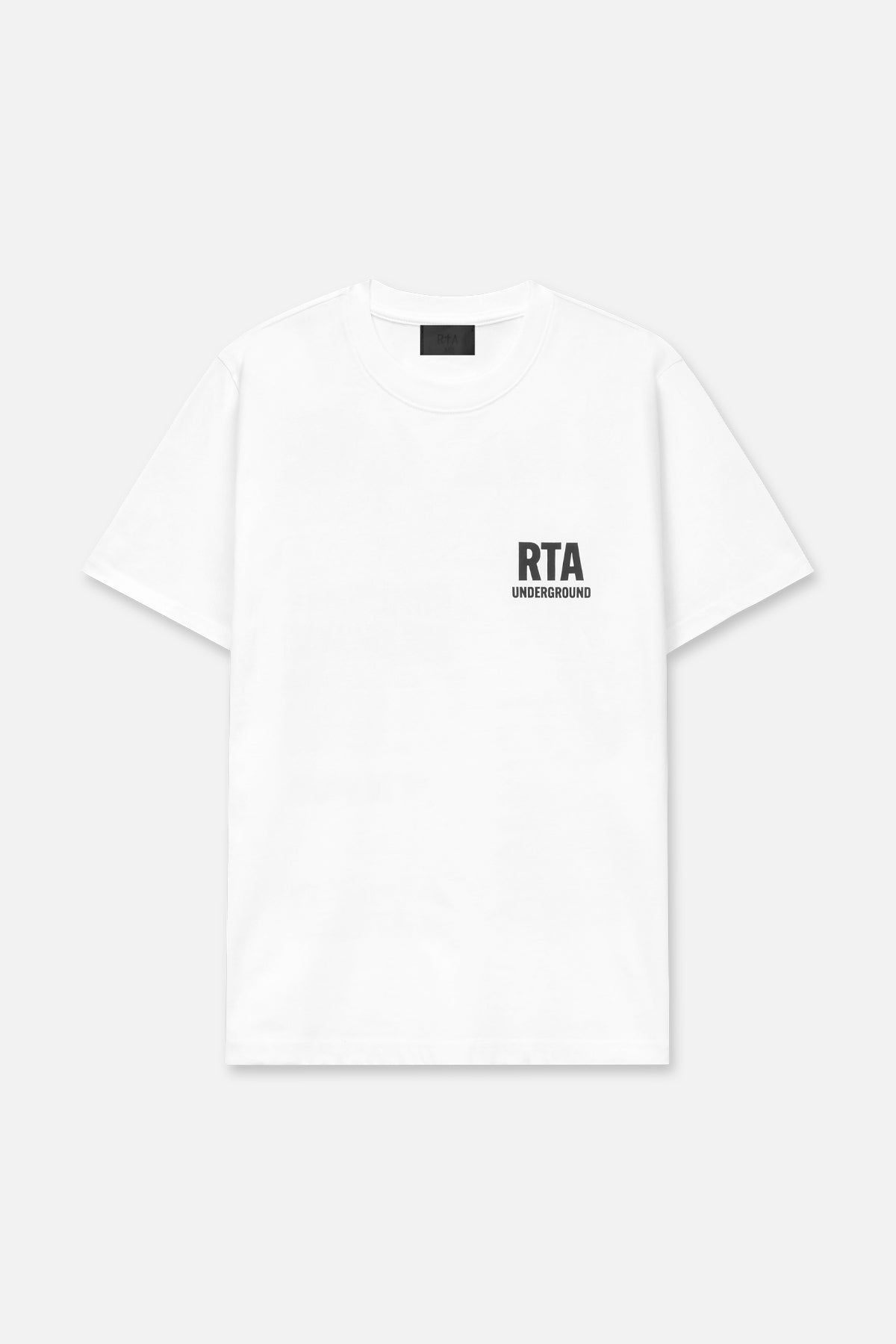 LIAM Short Sleeve T-Shirt for Men | White Cotton Crew Neck Tee | Casual Streetwear & Underground Fashion | Perfect for Daily Wear, Gym, and Urban Outfits
