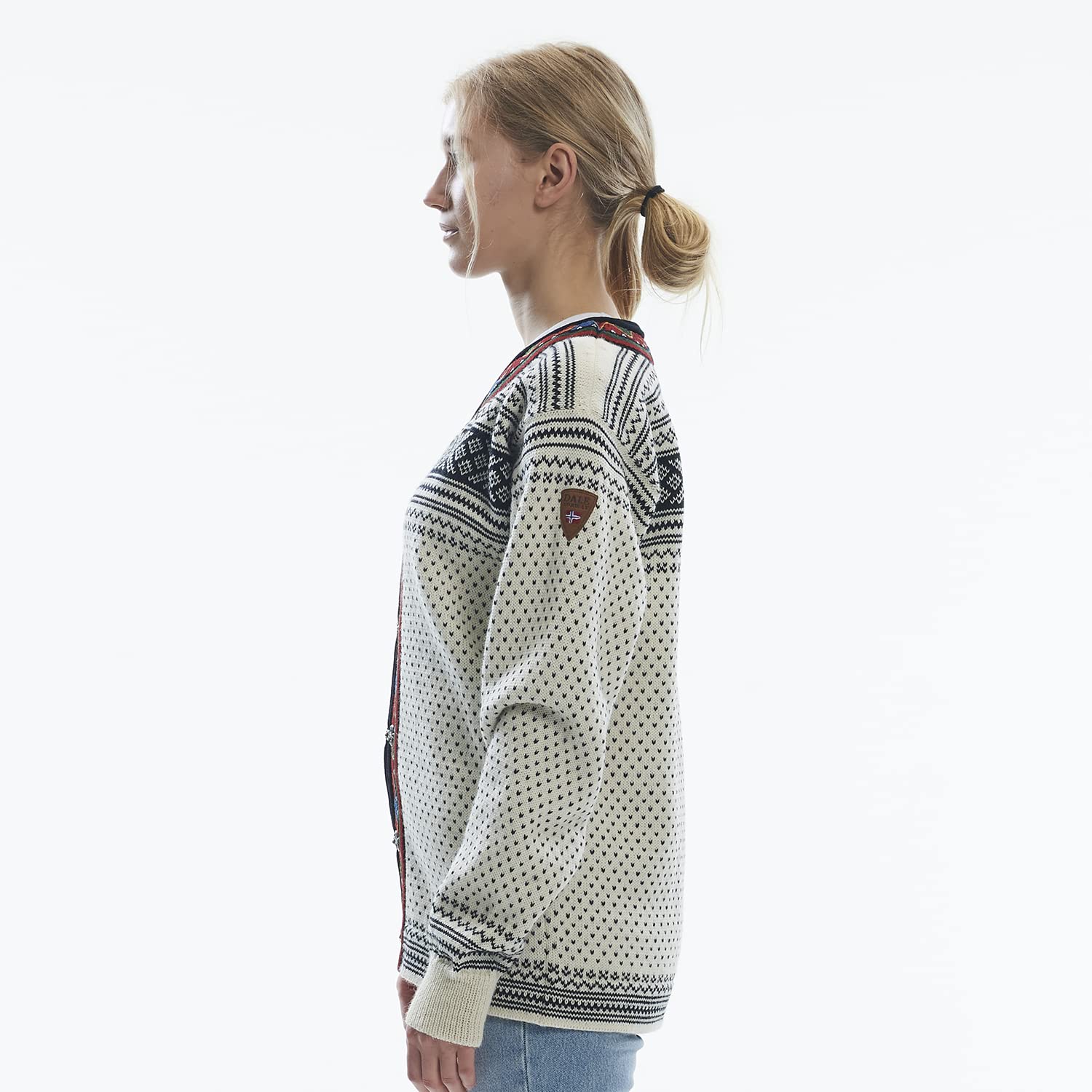 Dale of Norway Setesdal Unisex Wool Cardigan Jacket - Warm Winter Sweater for Men & Women - Perfect for Outdoor Activities, Hiking, and Casual Wear