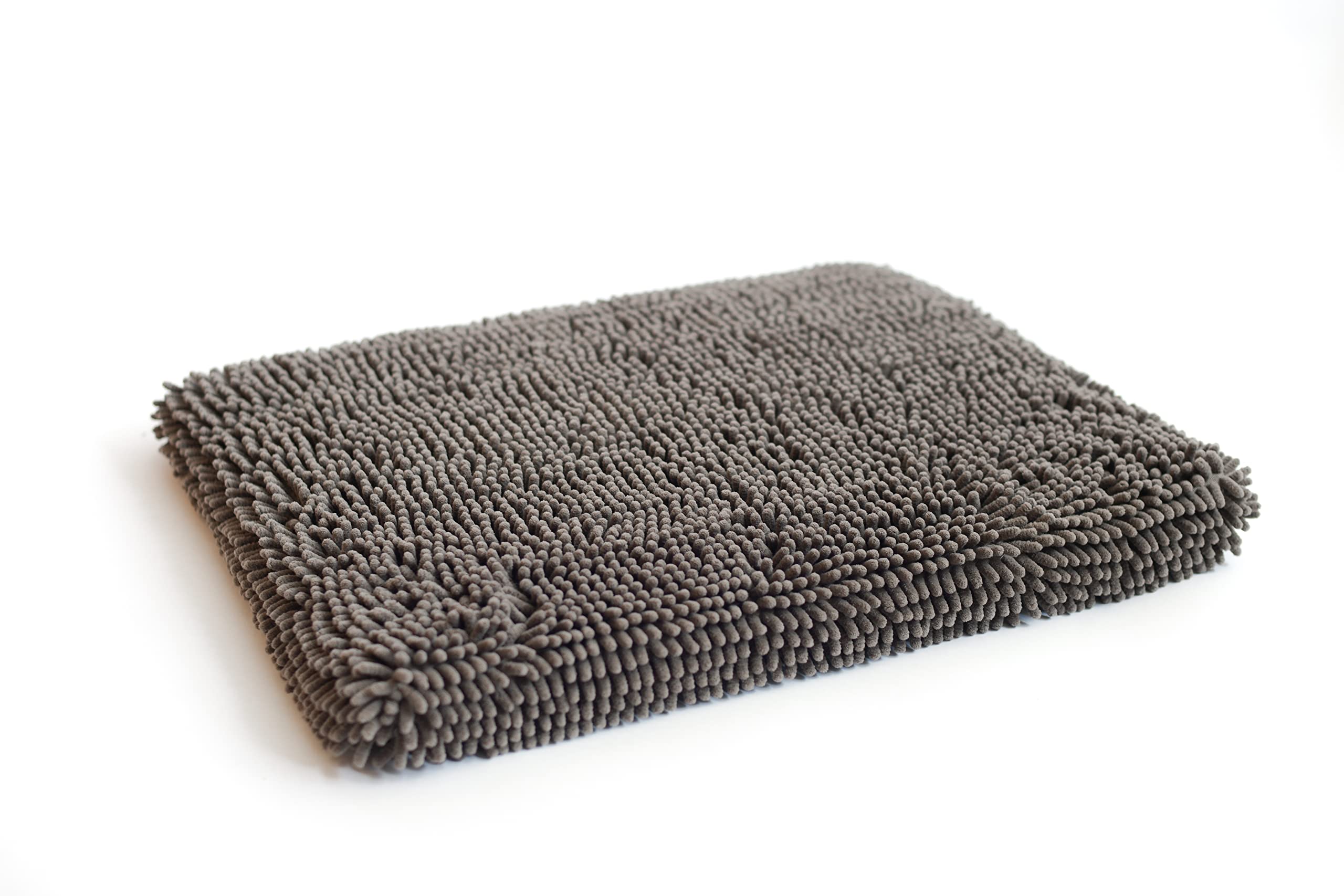 XX-Large Dirty Dog Cushion - 30x48 Inch Soft Grey Pet Bed for Large Dogs - Perfect for Living Room, Bedroom & Kennel Comfort