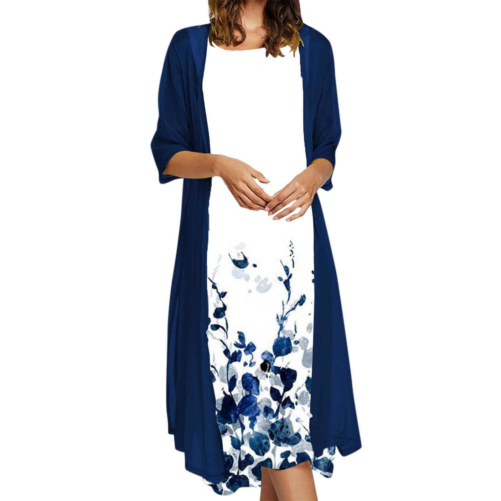 Elegant Floral Chiffon Sleeveless Maxi Dress for Women - Summer Graduation Party, Casual Vacation & Beach Wear - Lightweight Comfortable Long Dress for College Students
