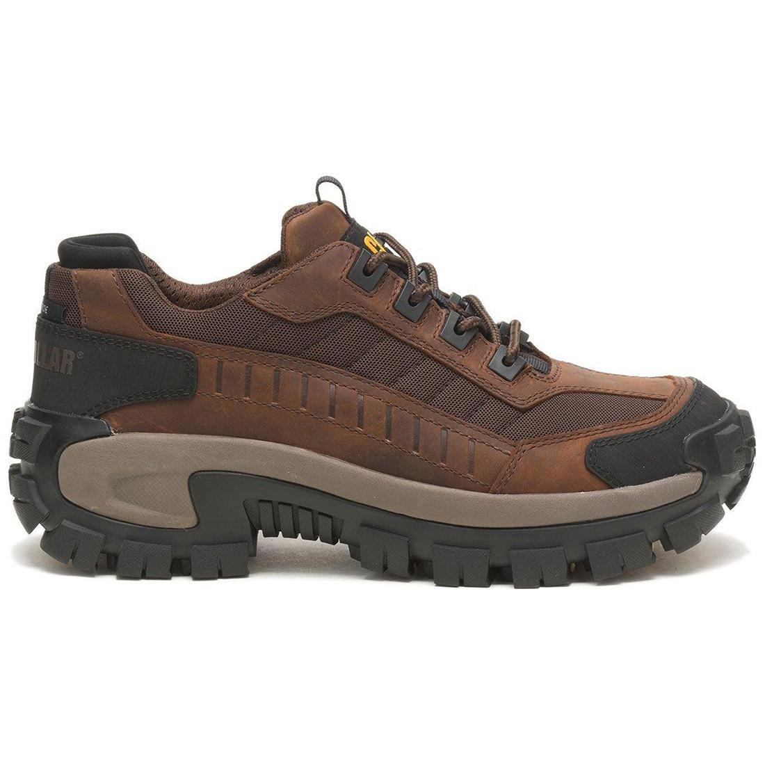 Invader Steel Toe Work Boots for Men - Dark Brown Safety Shoes - OSHA Compliant Work Boots for Construction, Warehouse & Industrial Use