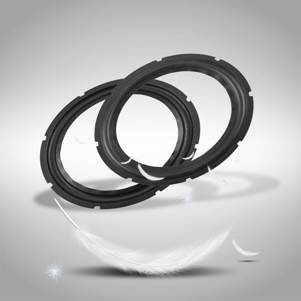 10 Inch Perforated Rubber Speaker Foam Subwoofer Surround Replacement Ring - DIY Speaker Repair Parts (2PCS) - Perfect for Home Theater, Car Audio & Studio Monitor Upgrades