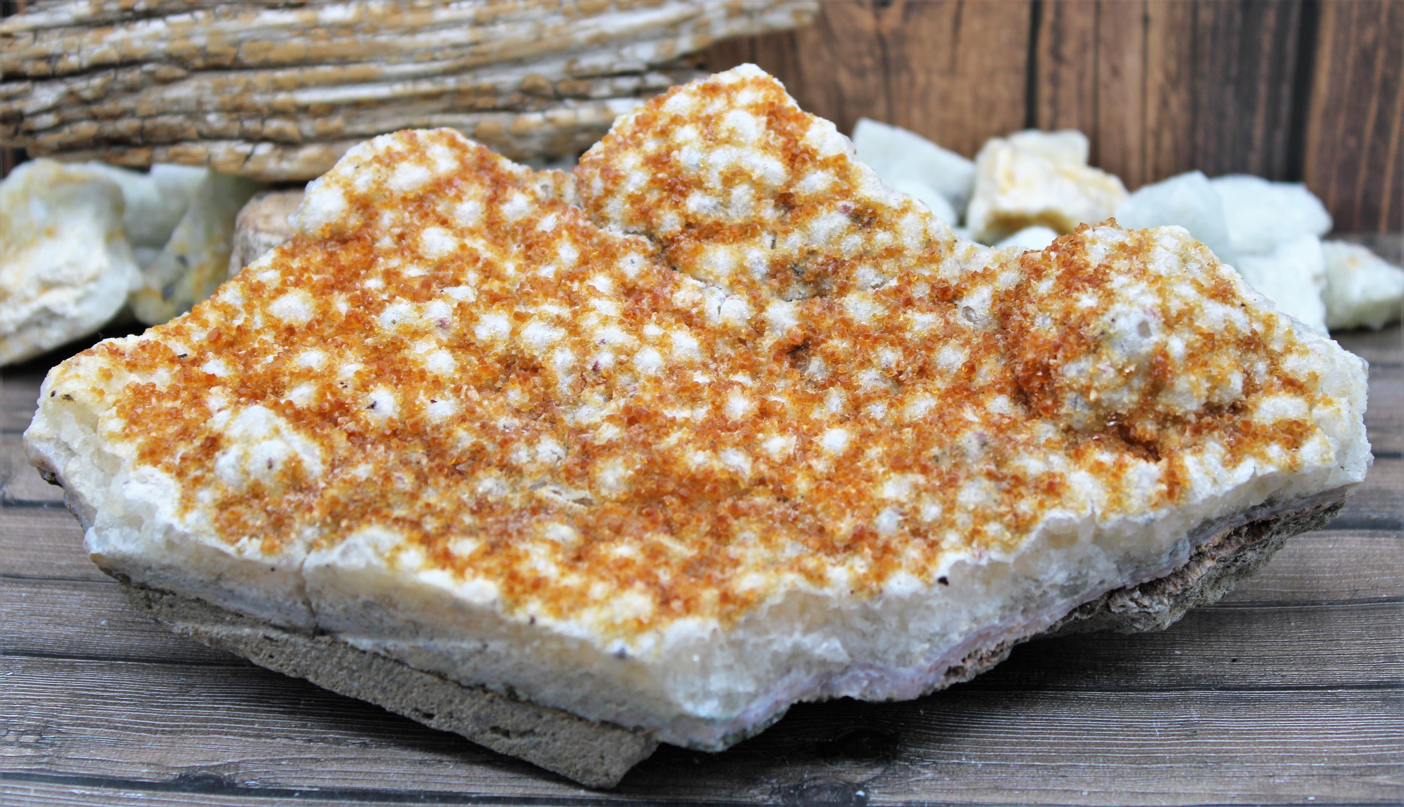 Natural Citrine Crystal Cluster - 7 Inch Healing Stone for Home Decor, Meditation & Energy Cleansing | Perfect for Spiritual Gifts, Reiki & Feng Shui