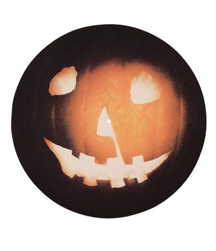 Halloween Jack O Lantern Vinyl Slip Mat for Turntables - Spooky DJ Accessory for Halloween Parties & Home Decor
