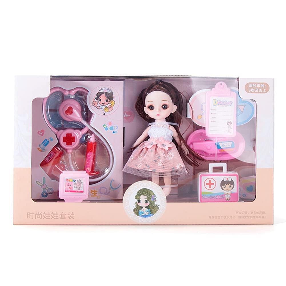 3D Baby Doll Accessory Set - DIY Educational Toy with Figures, Furniture & Scenes for Kids Ages 3+ | Pretend Play, Role Playing & Early Learning Activities | Perfect for Living Room Playtime & Preschool Development