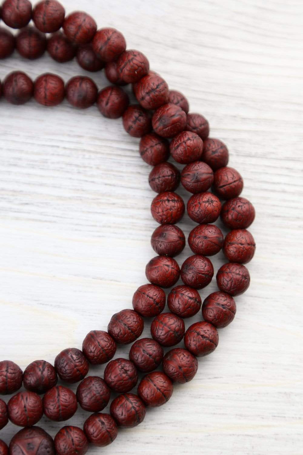 Authentic 108 Beads Bodhi Seed Mala Prayer Necklace for Meditation, Yoga, Mindfulness & Spiritual Healing - Buddhist Prayer Beads for Stress Relief & Positive Energy