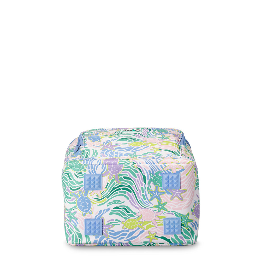 Sea Swirl Boxxi 24 Cooler - Premium Insulated Beach Cooler for Picnics, Camping & Outdoor Adventures - Keeps Drinks Cold for 24 Hours