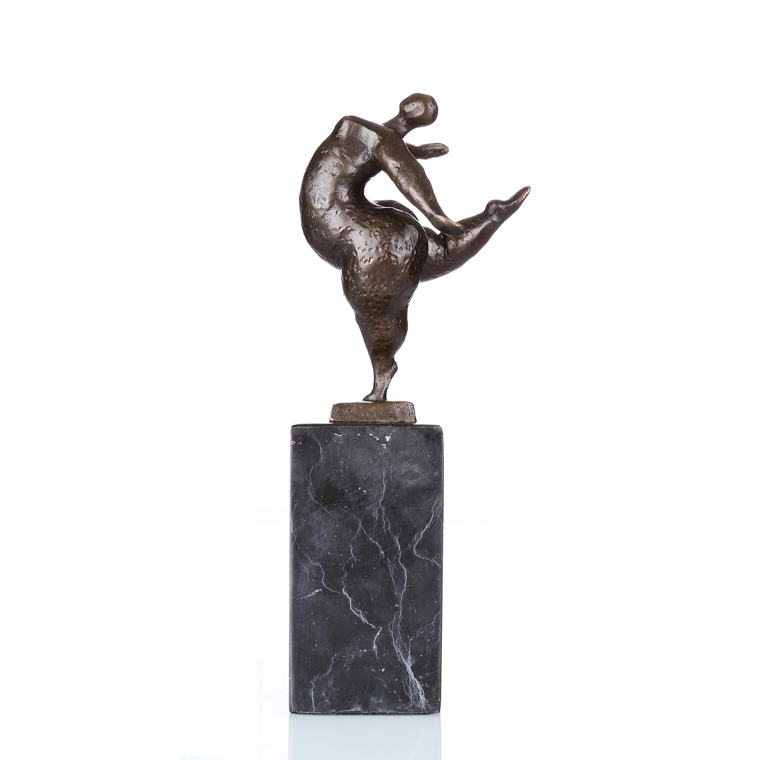 Handmade Abstract Sculpture Statue - Modern Office & Home Decor Figurine Gift - TPE-717 - Perfect for Living Room, Bookshelf Display & Unique Housewarming Present