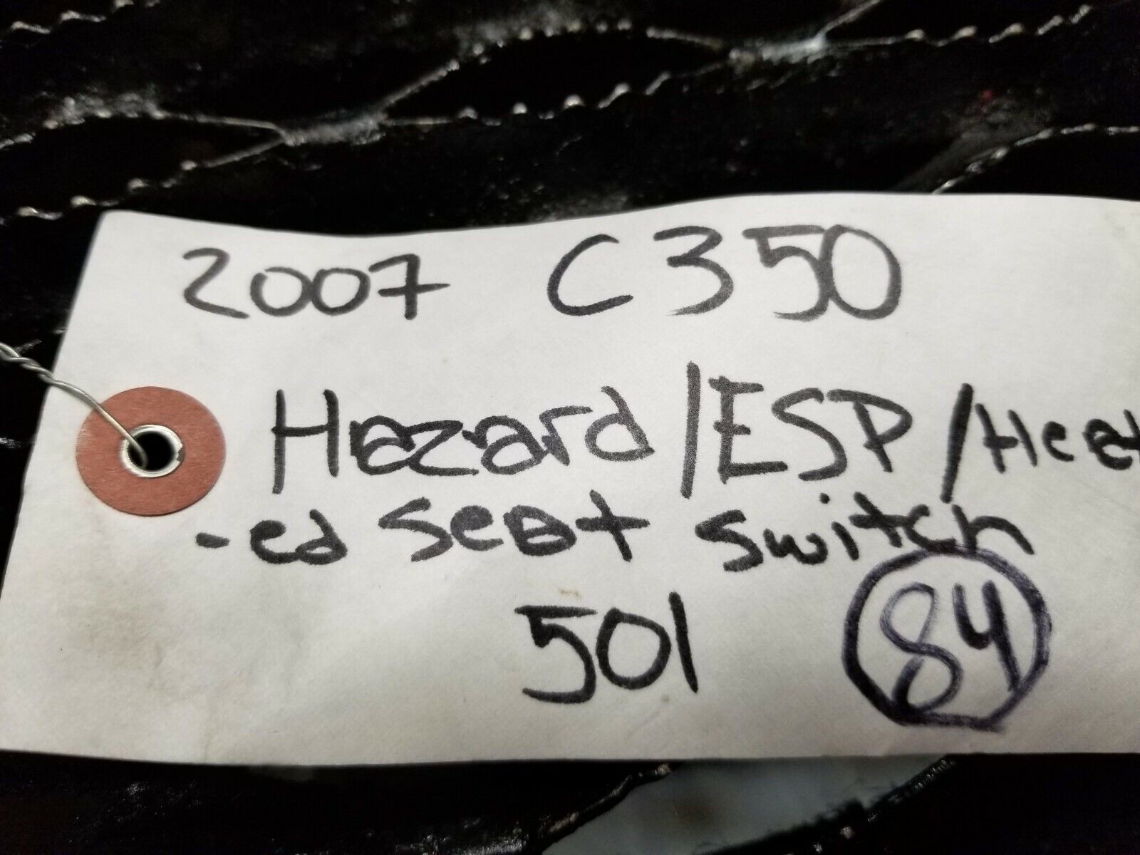 05 06 07 Mercedes W203 C350 OEM Wood Dash Hazard Switch Trim A2036808082 - Perfect for Interior Upgrades & Luxury Car Restoration