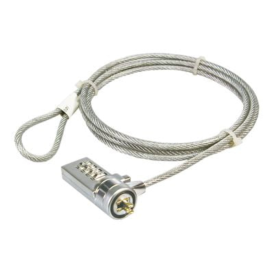 Laptop Security Cable Lock - Anti-Theft Notebook Lock for MacBook, Dell, HP - Perfect for Office, School, Coffee Shop & Travel Use
