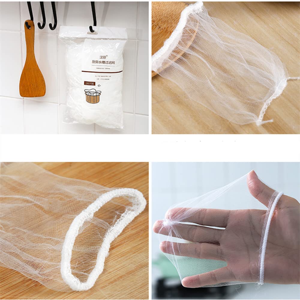 **60PCS Kitchen Sink Strainer Mesh Bags - Fine Mesh Sink Drain Filter for Collecting Food Waste, Leftovers & Garbage - Ideal for Home, Restaurant & Commercial Kitchens**