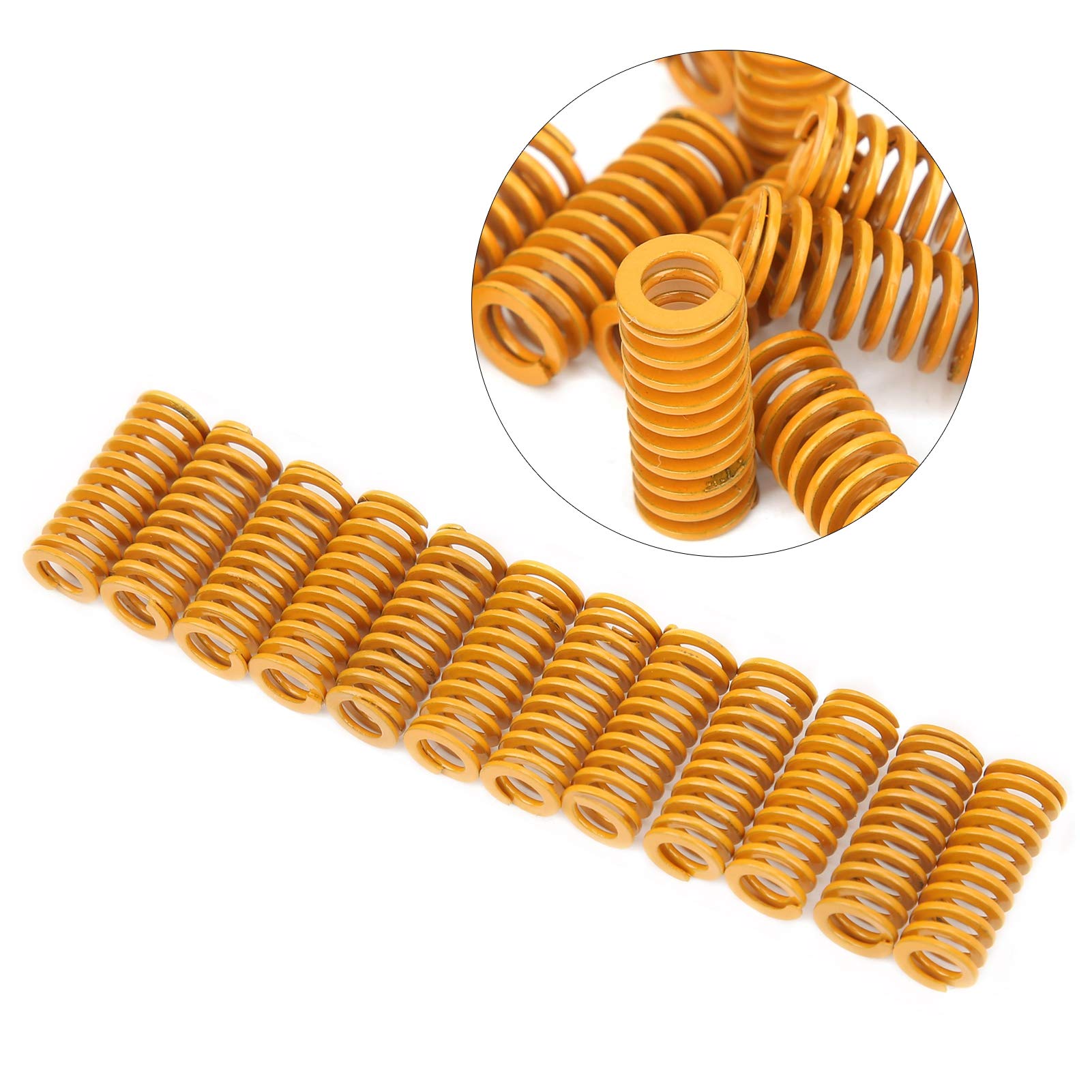 High Performance 3D Printer Extruder Pressure Spring - Flexible Metal Small Size Replacement Parts for Smooth Printing | Ideal for DIY Repairs, Upgrades & Precision 3D Printing Projects