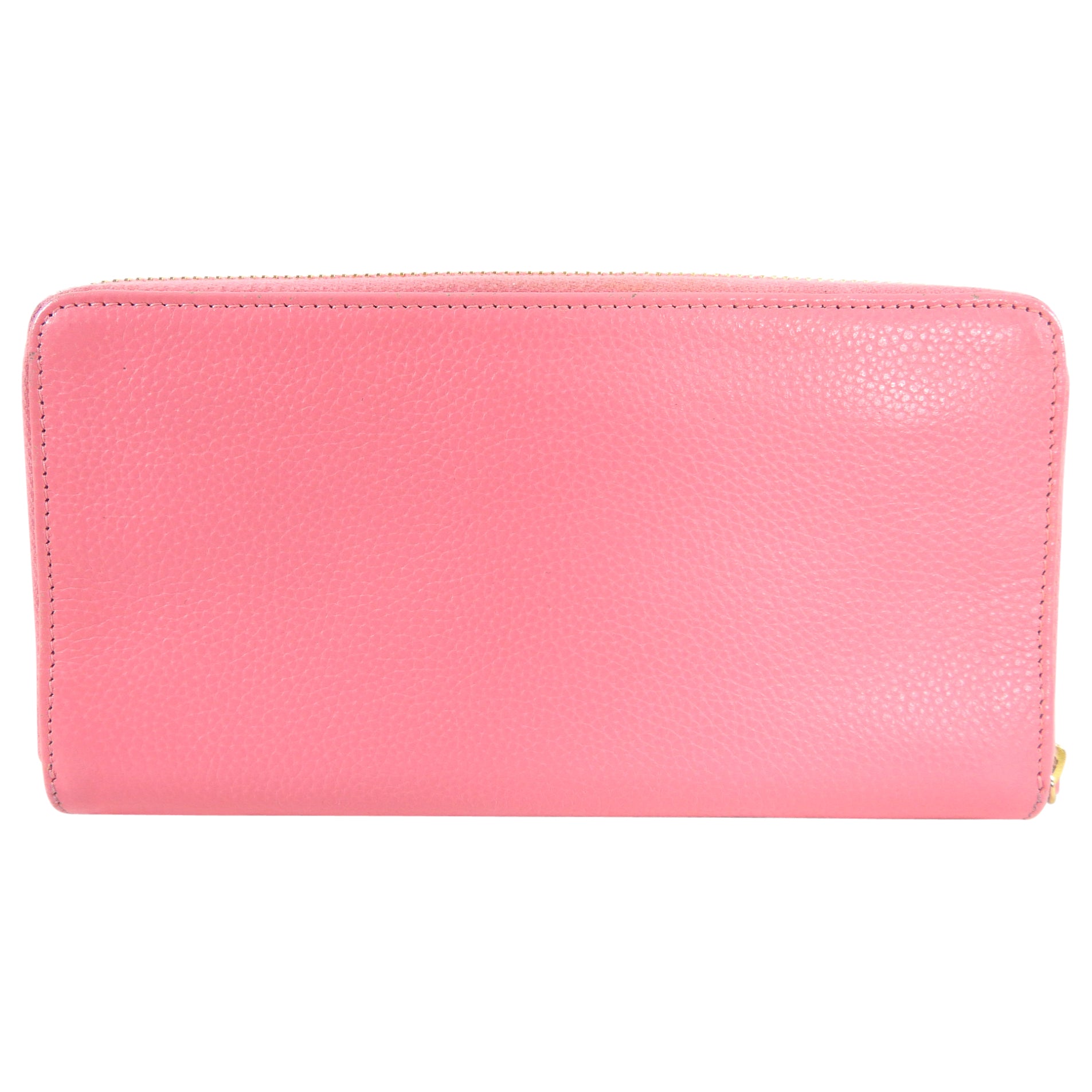Balenciaga Pink Leather Classic City Zip Wallet for Women | Luxury Designer Wallet for Everyday Use & Travel | Compact & Stylish Accessory