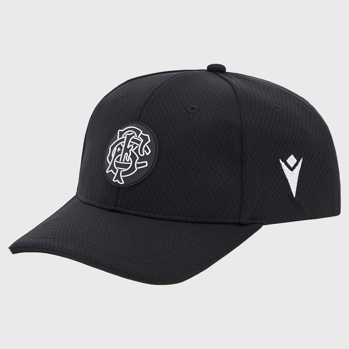 Macron Barbarians Cap Black 2025 - Official Rugby Hat for Fans & Players - Perfect for Games, Training & Outdoor Activities