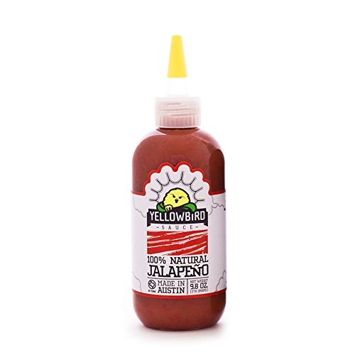 Yellowbird Jalapeño Hot Sauce - 9.8 Oz Bottle (Pack of 6) | Premium Spicy Condiment for Tacos, Wings, Burgers & More | Vegan & Gluten-Free