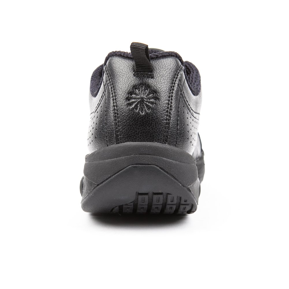 Therafit Women's Kathy Slip-Resistant Leather Athletic Shoes - Comfortable Walking & Work Shoes for Nurses, Waitresses & Healthcare Professionals