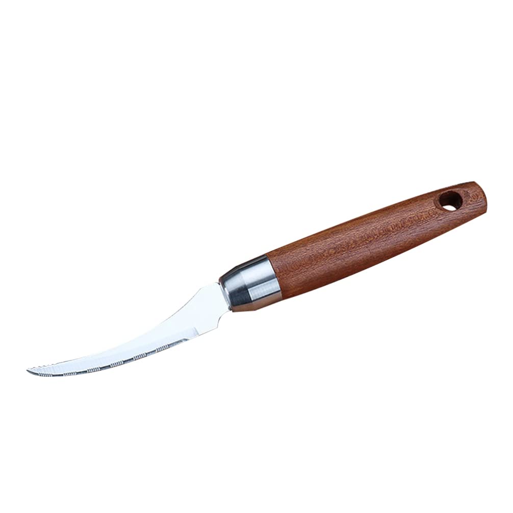 DOITOOL Stainless Steel Shrimp Deveiner Tool - Kitchen Shrimp Cleaning Knife with Ergonomic Handle for Easy Peeling and Deveining - Perfect for Seafood Lovers, Home Cooks, and Restaurant Chefs