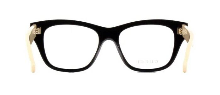 Gucci GG 0999O 002 Black/White Cat Eye Women's Eyeglasses - Stylish Designer Frames for Women, Perfect for Work, Date Night & Everyday Fashion