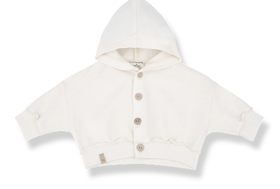 1+ in the Family RAI Hooded Jacket for Babies & Toddlers (6-24 Months) - Soft & Warm Outerwear for Playdates, Park Visits, and Cool Weather Adventures