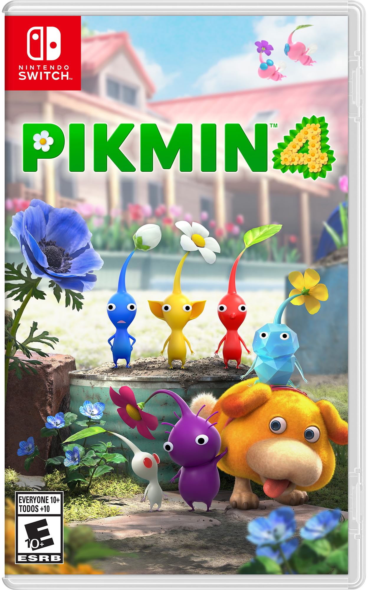 Pikmin 4 - Nintendo Switch Game | Adventure Strategy Game for Kids & Adults | Perfect for Family Game Night & Travel Entertainment