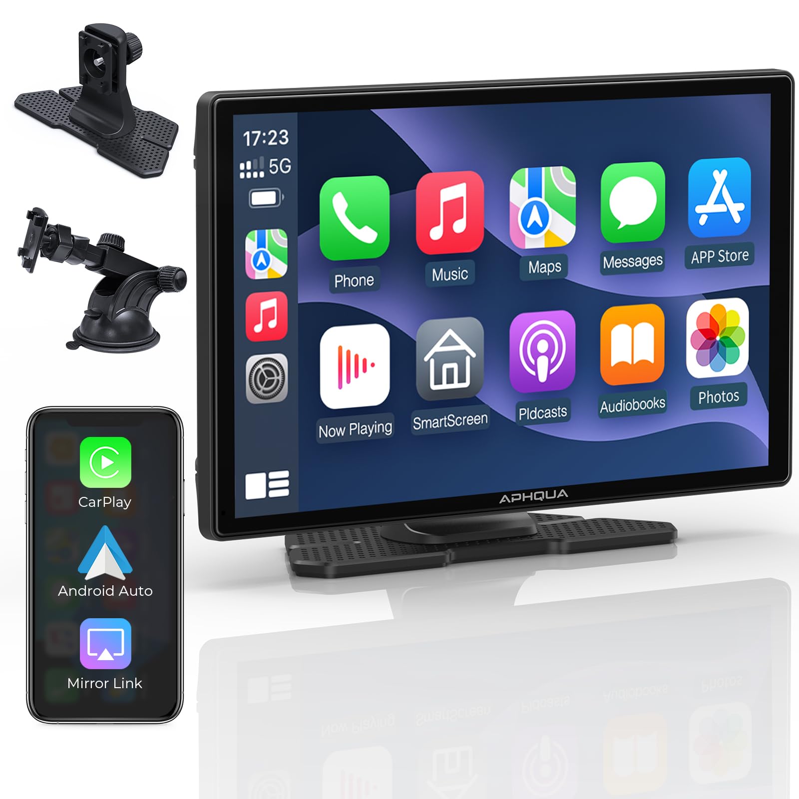 Wireless CarPlay & Android Auto Adapter, 9