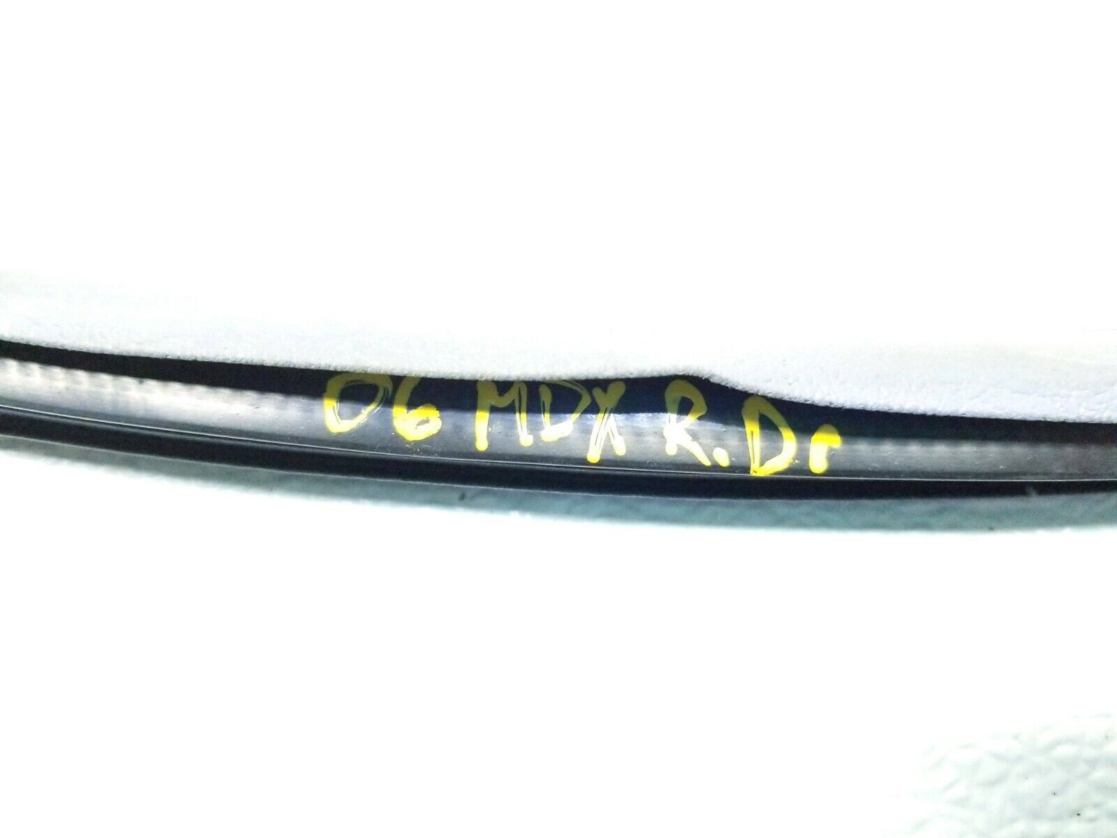2003-2006 Acura MDX Left Rear Driver Side Door Weatherstrip Seal - OEM Replacement Part - Perfect for Weather Protection & Noise Reduction While Driving