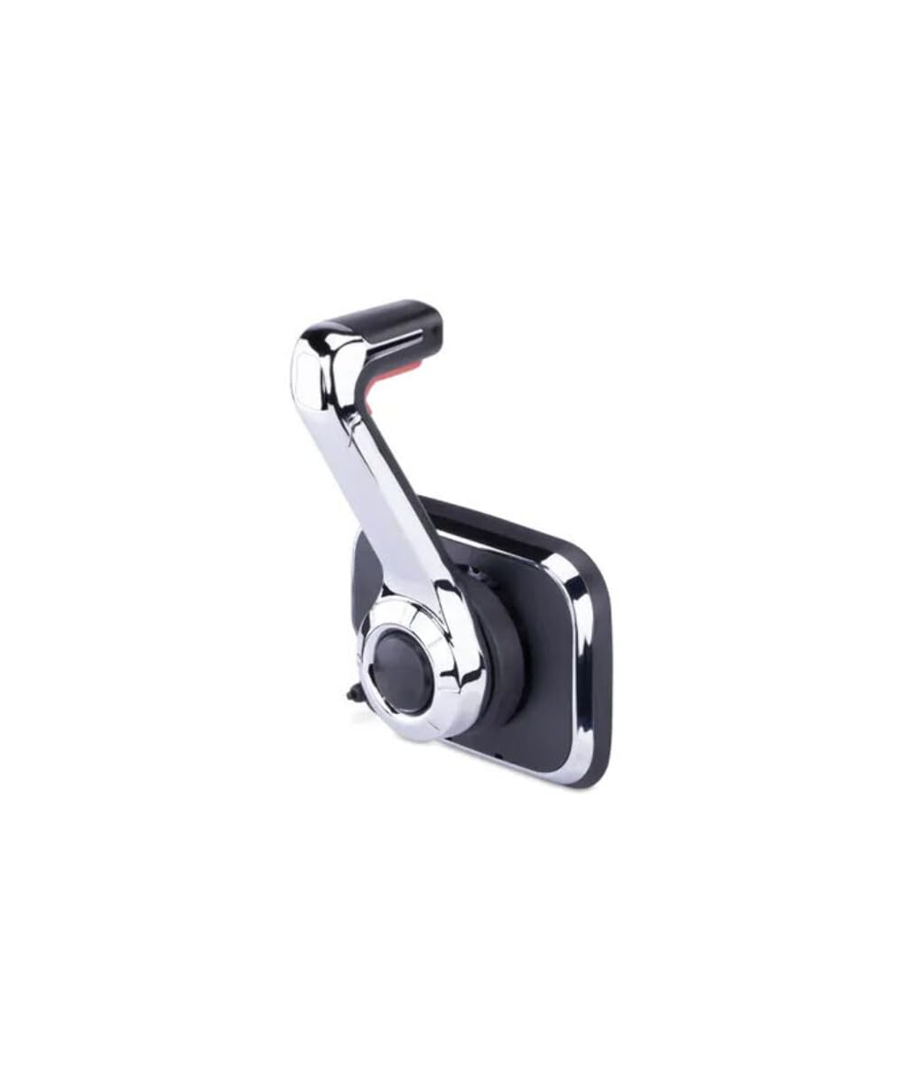 Xtreme Side Mount Control - Chrome Finish with Engine Cut Off Switch for Motorcycle, ATV, and UTV - Perfect for Off-Roading and Custom Bike Builds