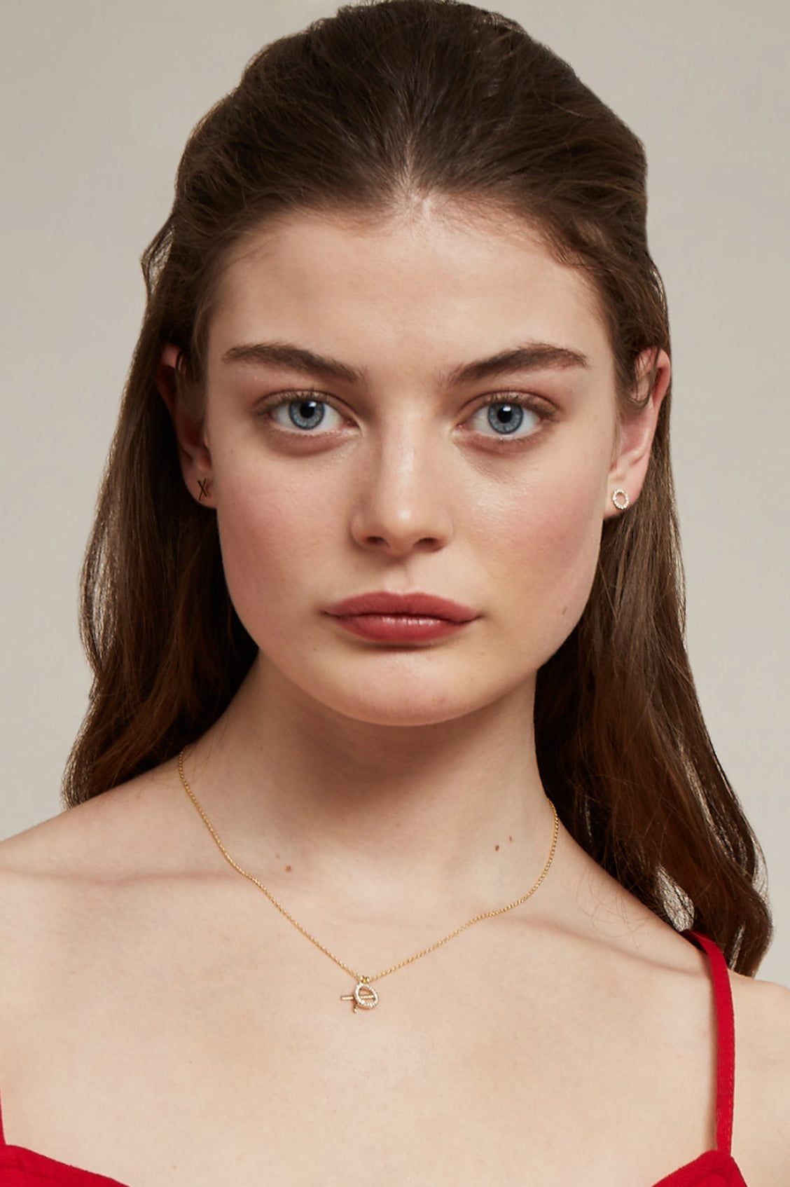 Xo Earrings Eb1829 - Stylish Gold Plated Hoop Earrings for Women, Trendy Dainty Jewelry Gift for Her - Perfect for Date Night, Parties & Everyday Wear