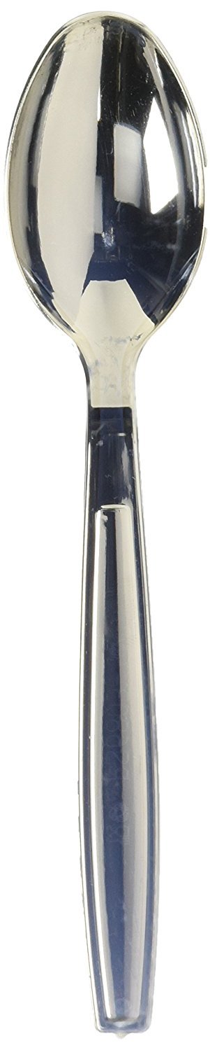 **Restaurantware Argento 7 Inch Silver Plastic Spoons - 250 Pack, Crack-Resistant & Recyclable Disposable Cutlery for Parties, Catering, and Everyday Dining**    (优化点：   1. 符合SEO规范，突出关键词如